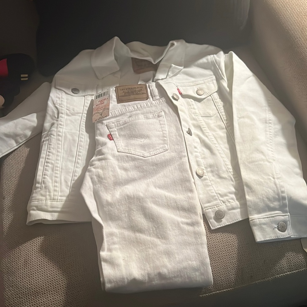 Lil Girls Levis outfit